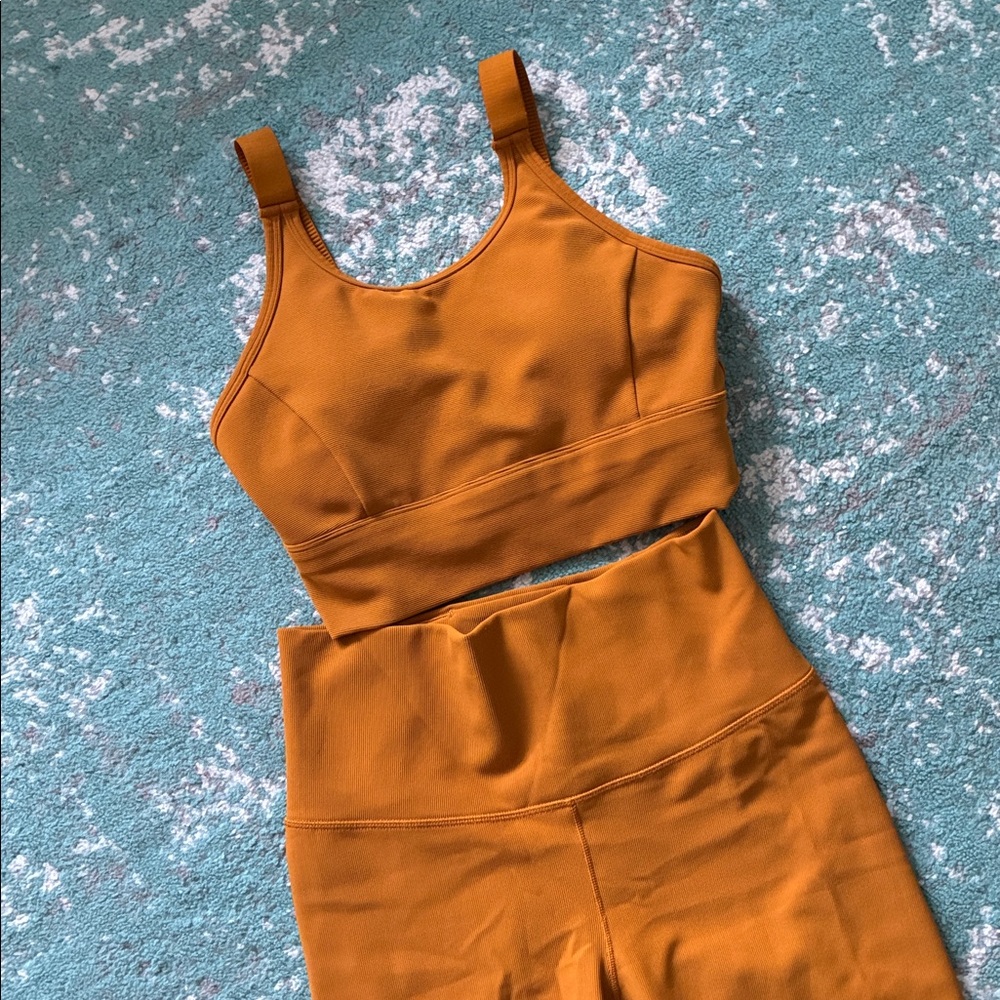 Calia Dark Mustard Yellow set